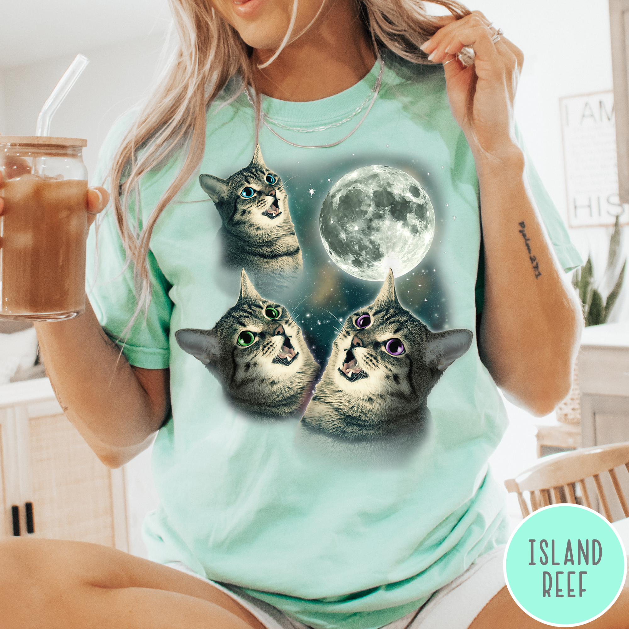 Cats Howling at the Moon T-Shirt