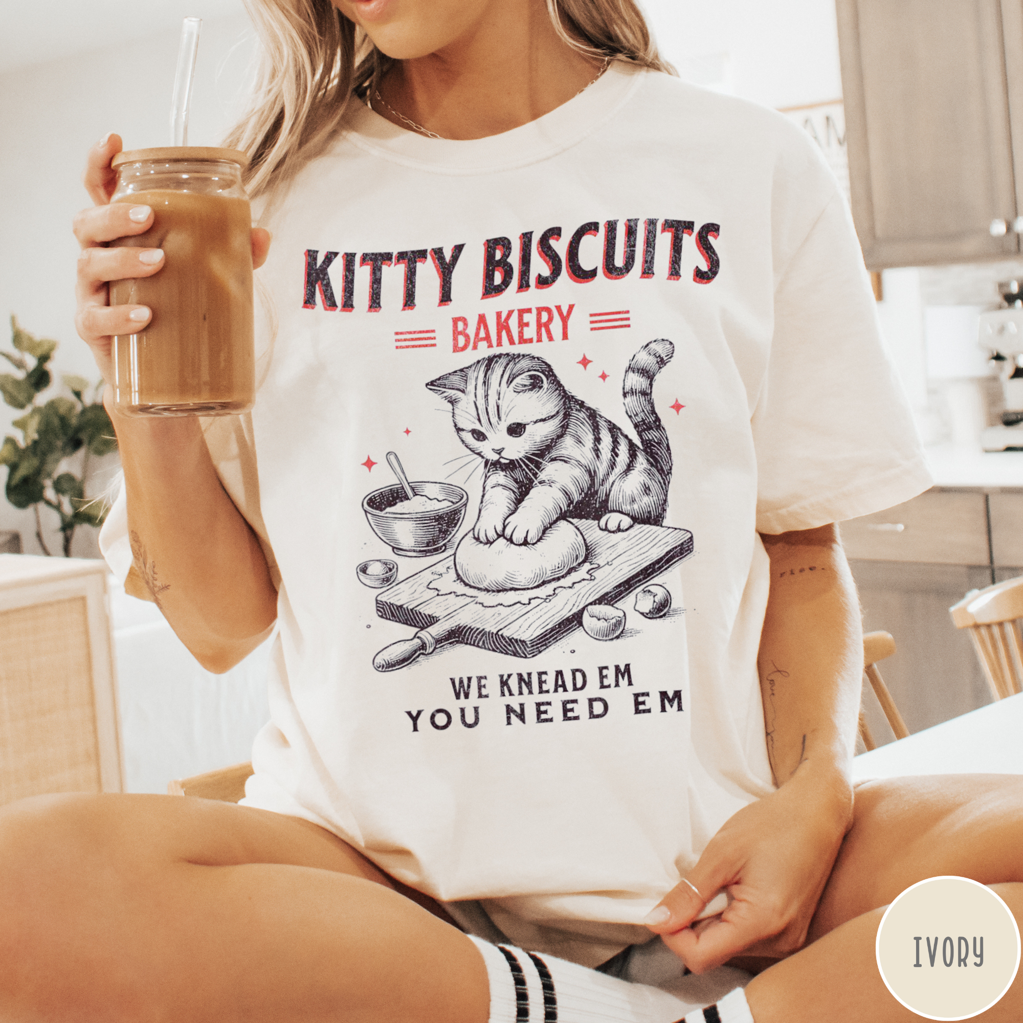 Kitty Biscuits Bakery T-Shirt