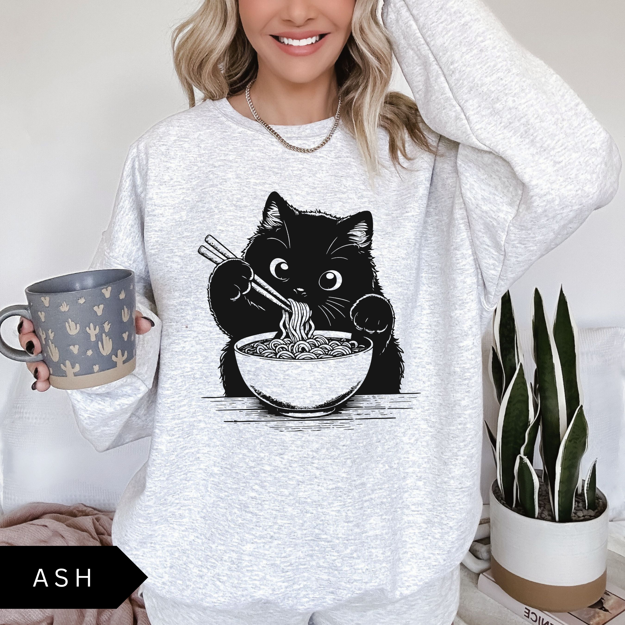 Noodle Cat Sweatshirt