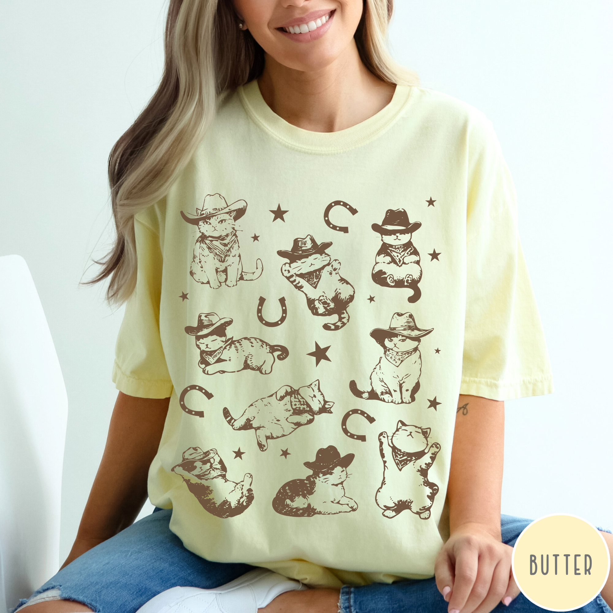 Cowboy Kittens T-Shirt