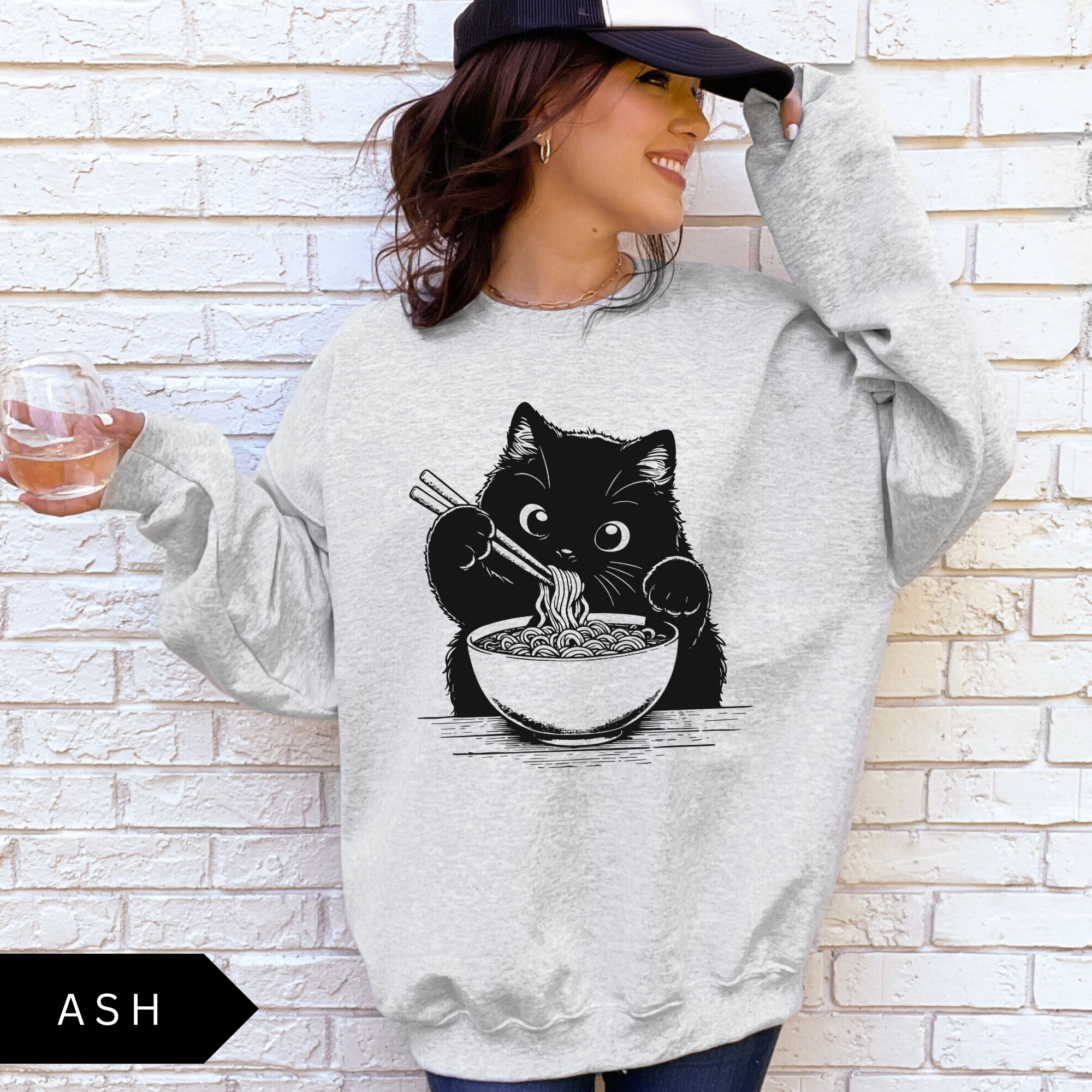Noodle Cat Sweatshirt