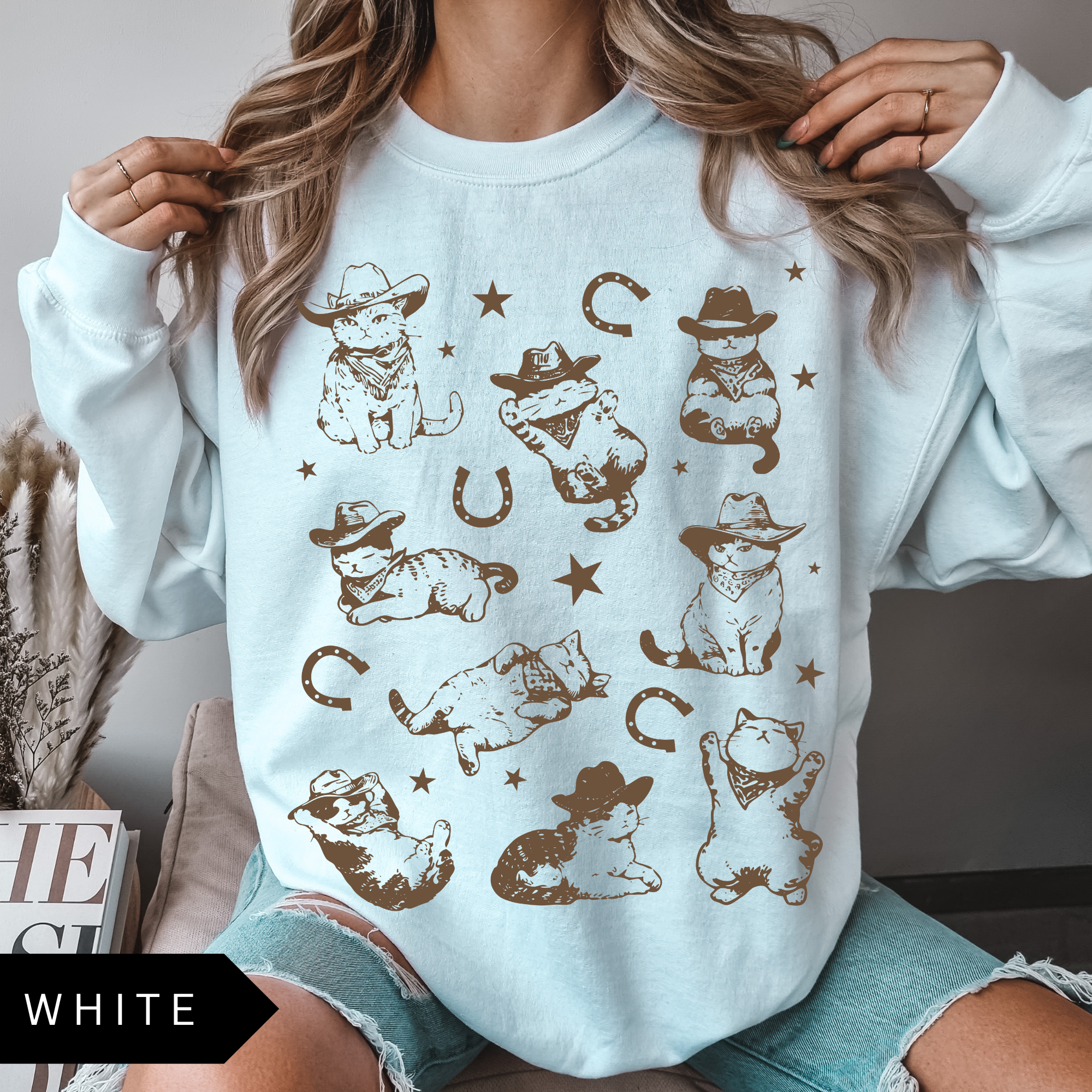 Cowboy Kittens Sweatshirt