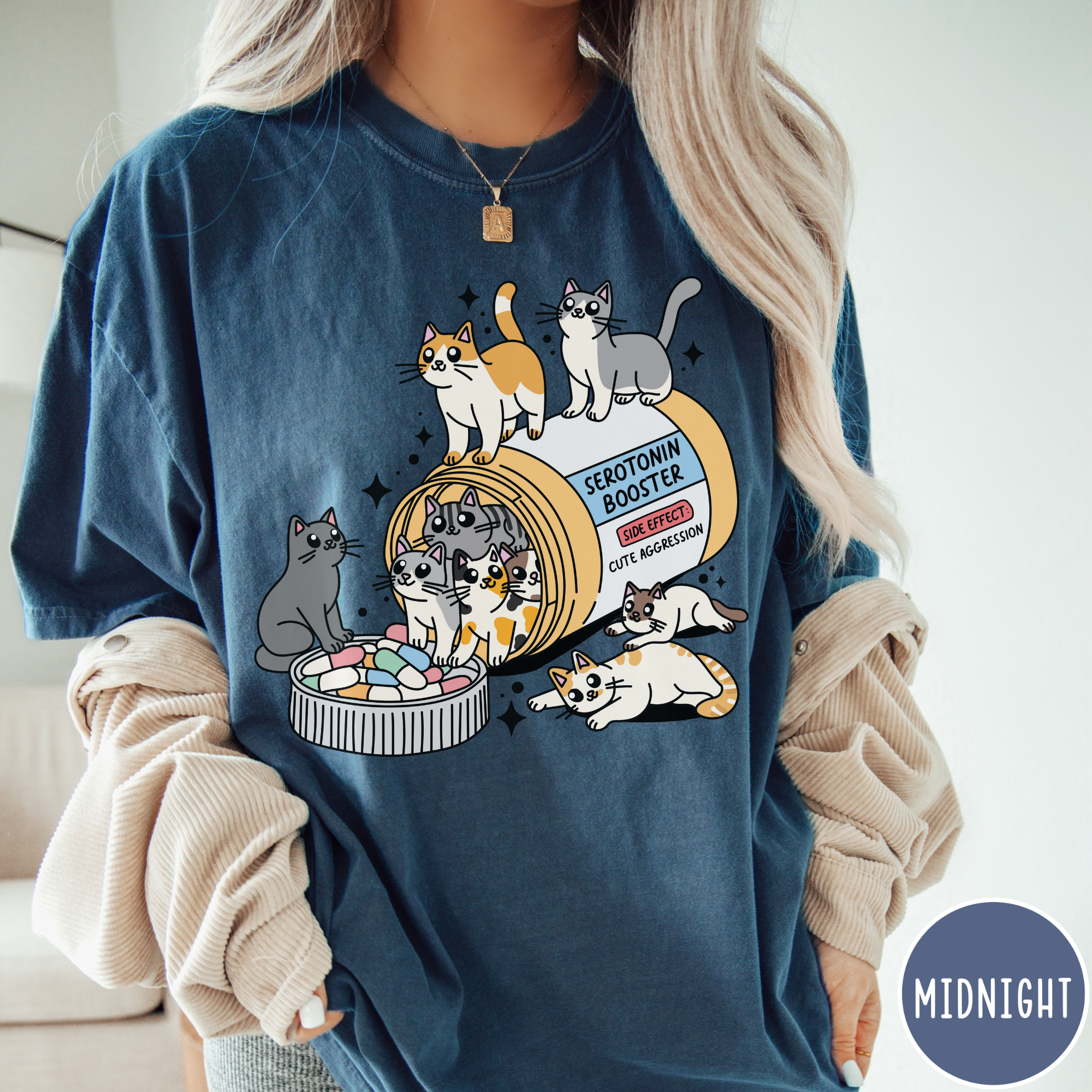 Cat Serotonin Booster T-Shirt