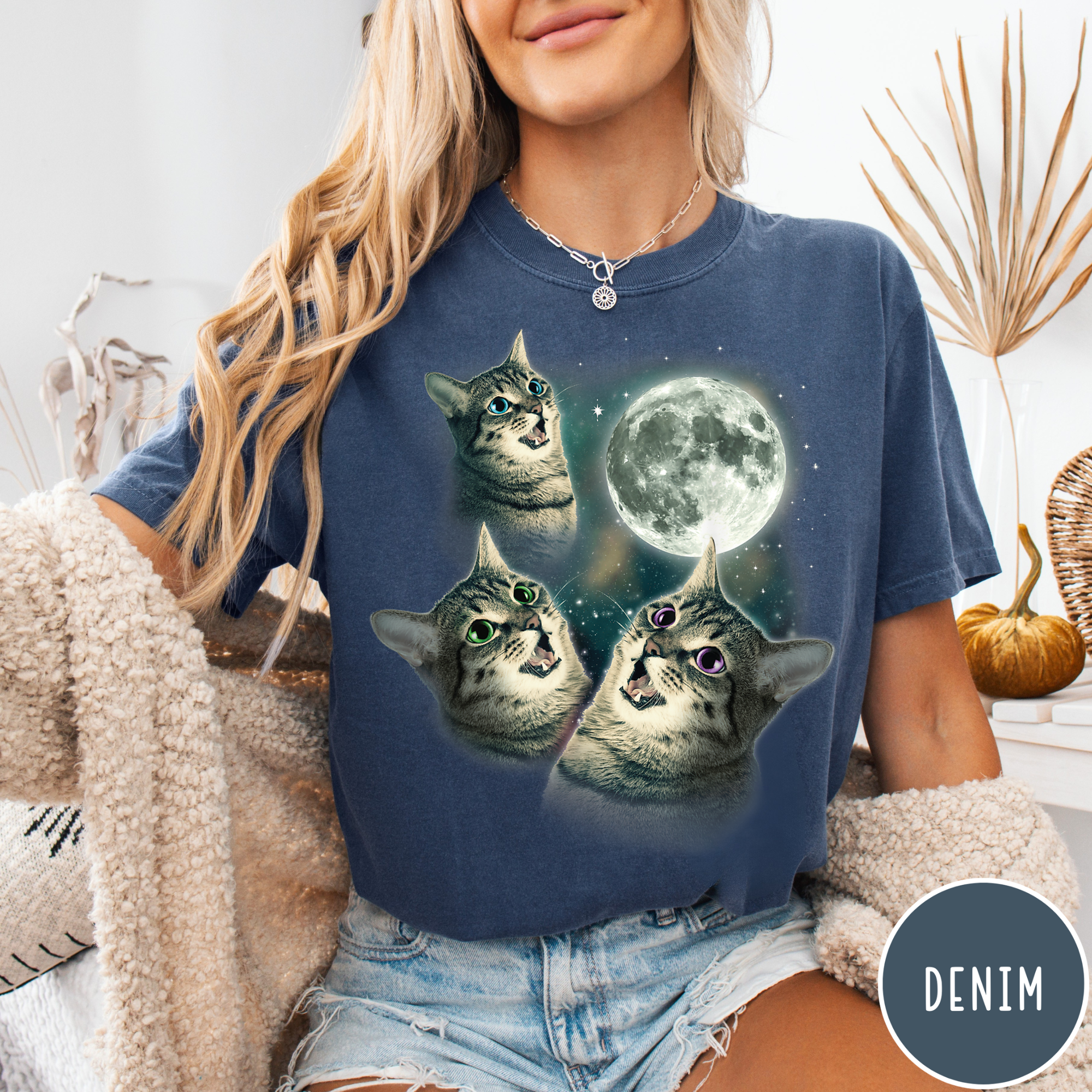 Cats Howling at the Moon T-Shirt
