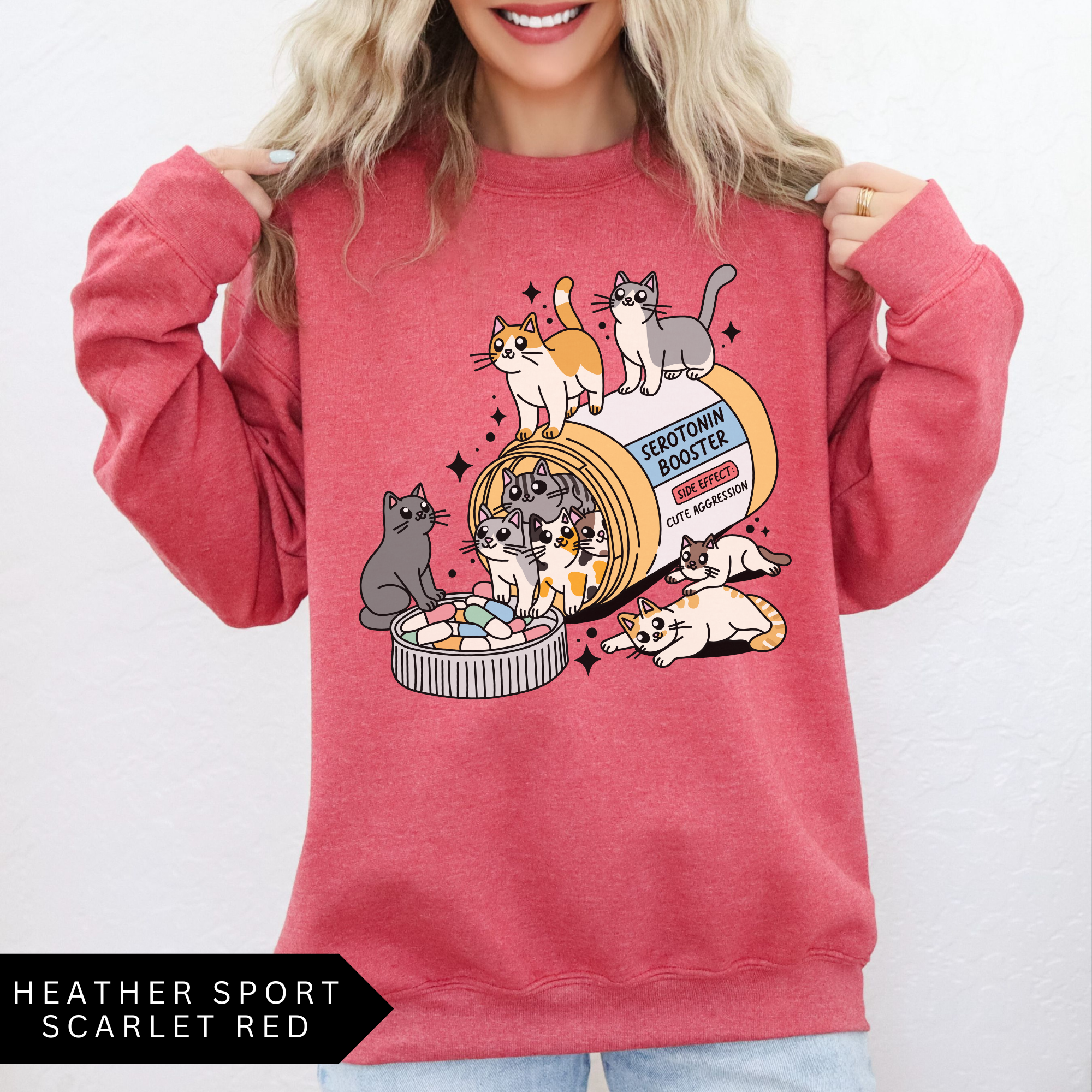 Cat Serotonin Booster Sweatshirt