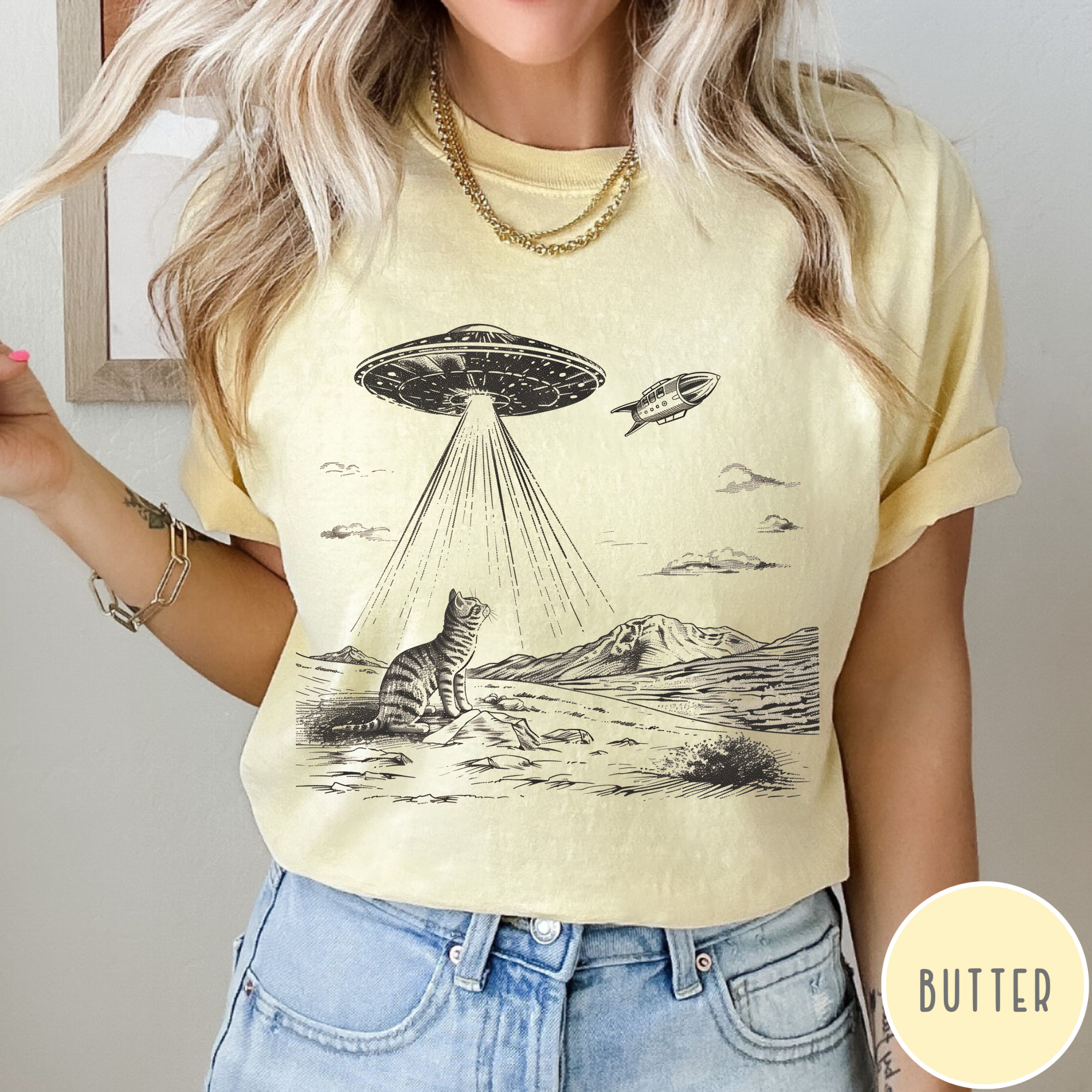 UFO Cat T-Shirt