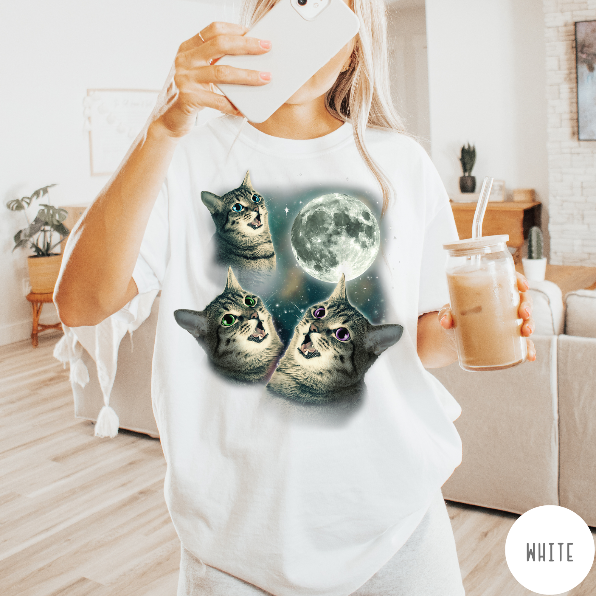 Cats Howling at the Moon T-Shirt