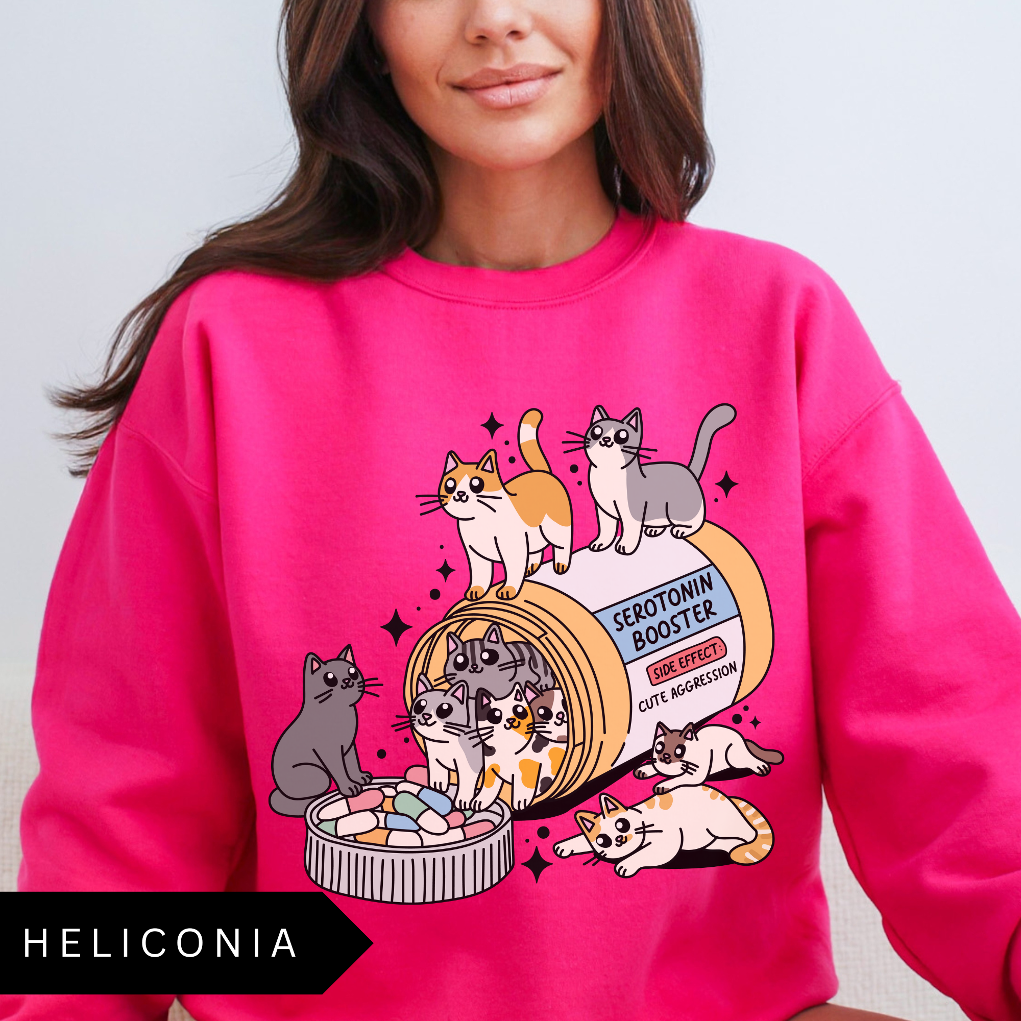 Cat Serotonin Booster Sweatshirt