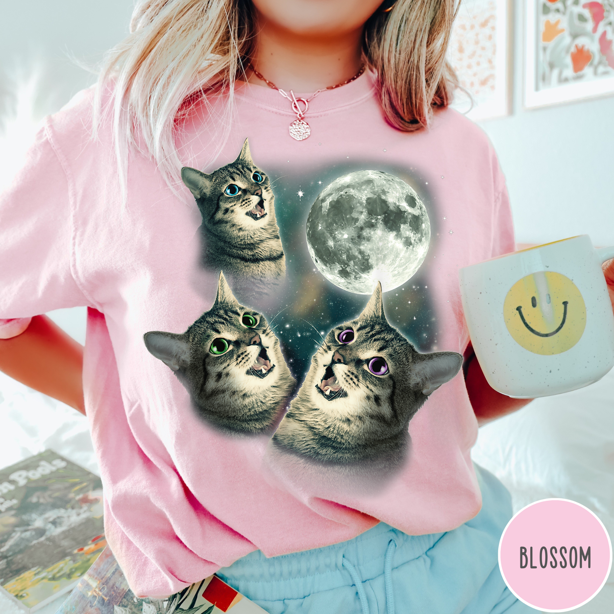 Cats Howling at the Moon T-Shirt