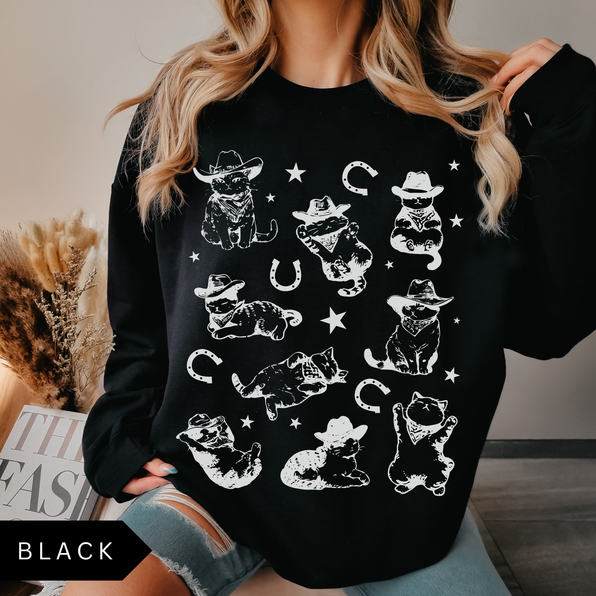 Cowboy Kittens Sweatshirt