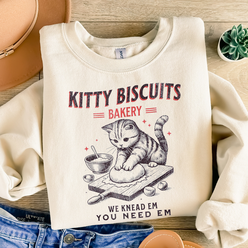 Kitty Biscuits Bakery Sweatshirt