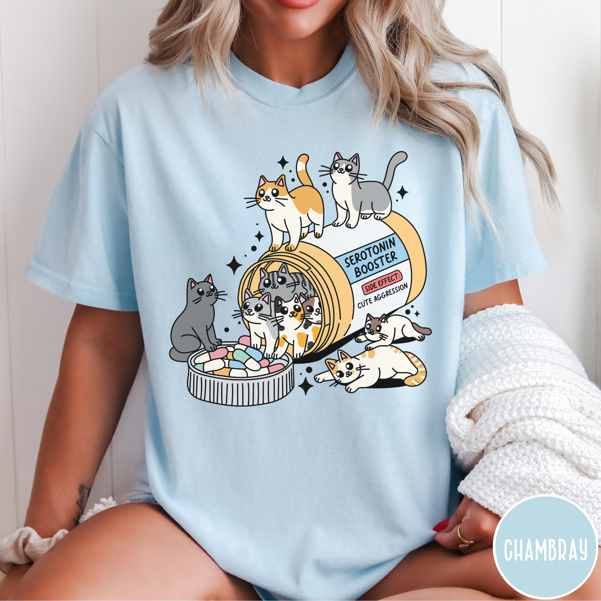 Cat Serotonin Booster T-Shirt