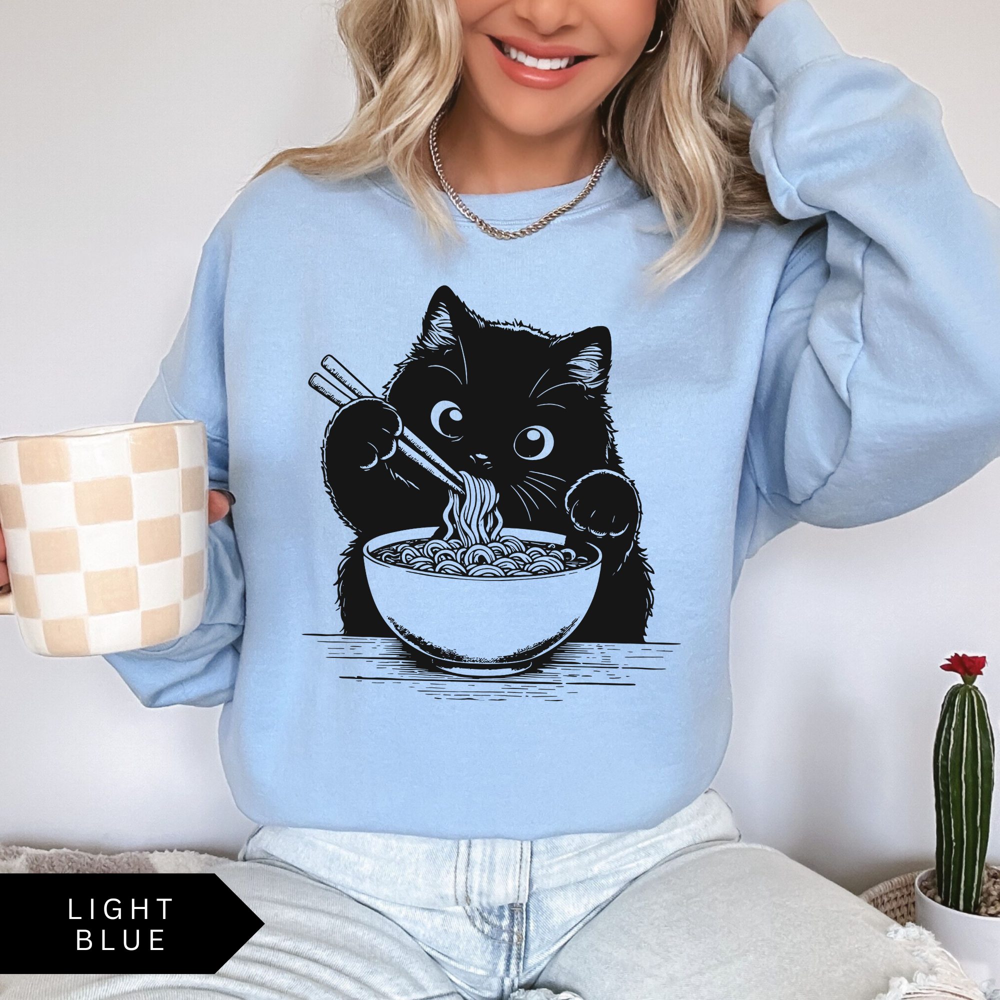 Noodle Cat Sweatshirt