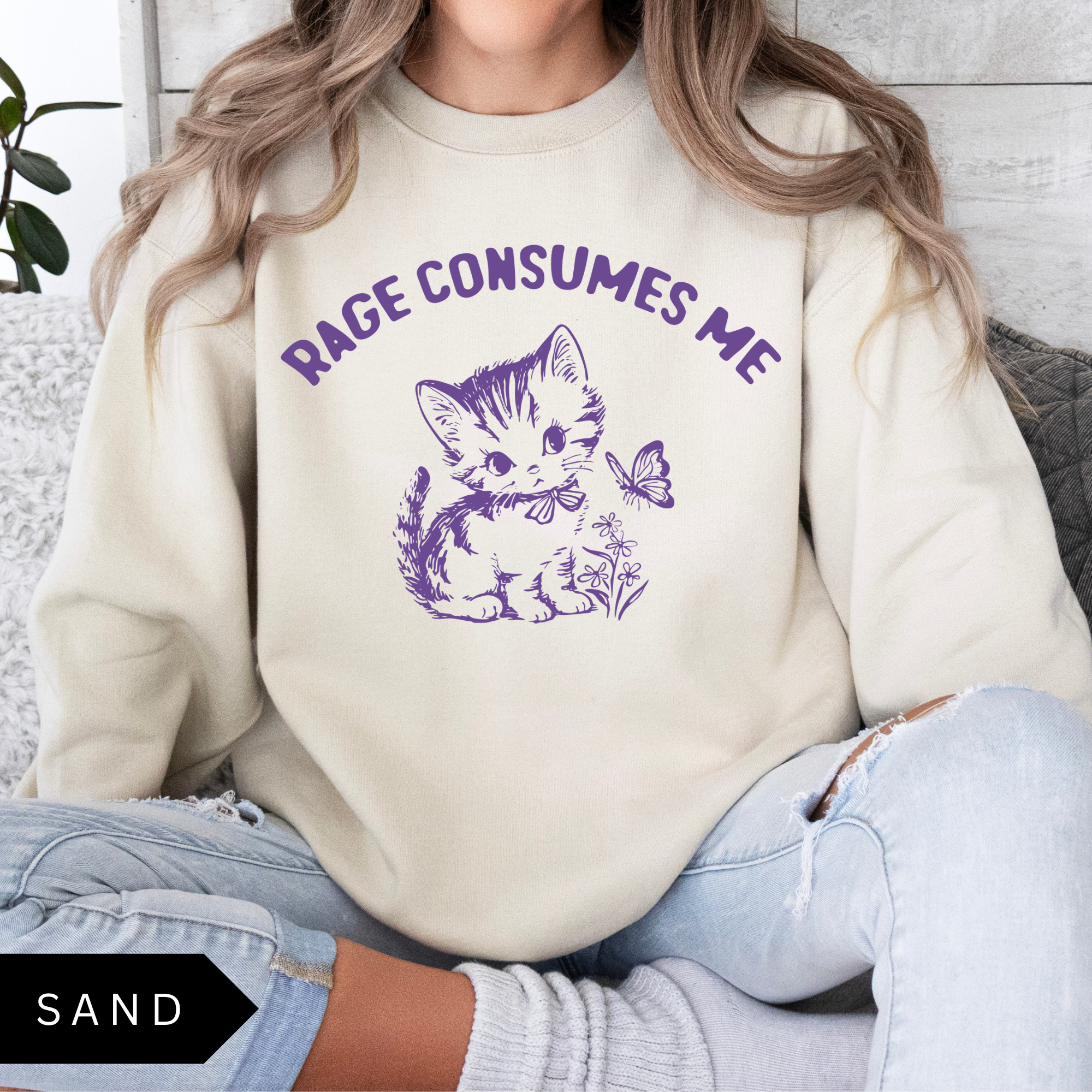 Rage Consumes Me Sweatshirt