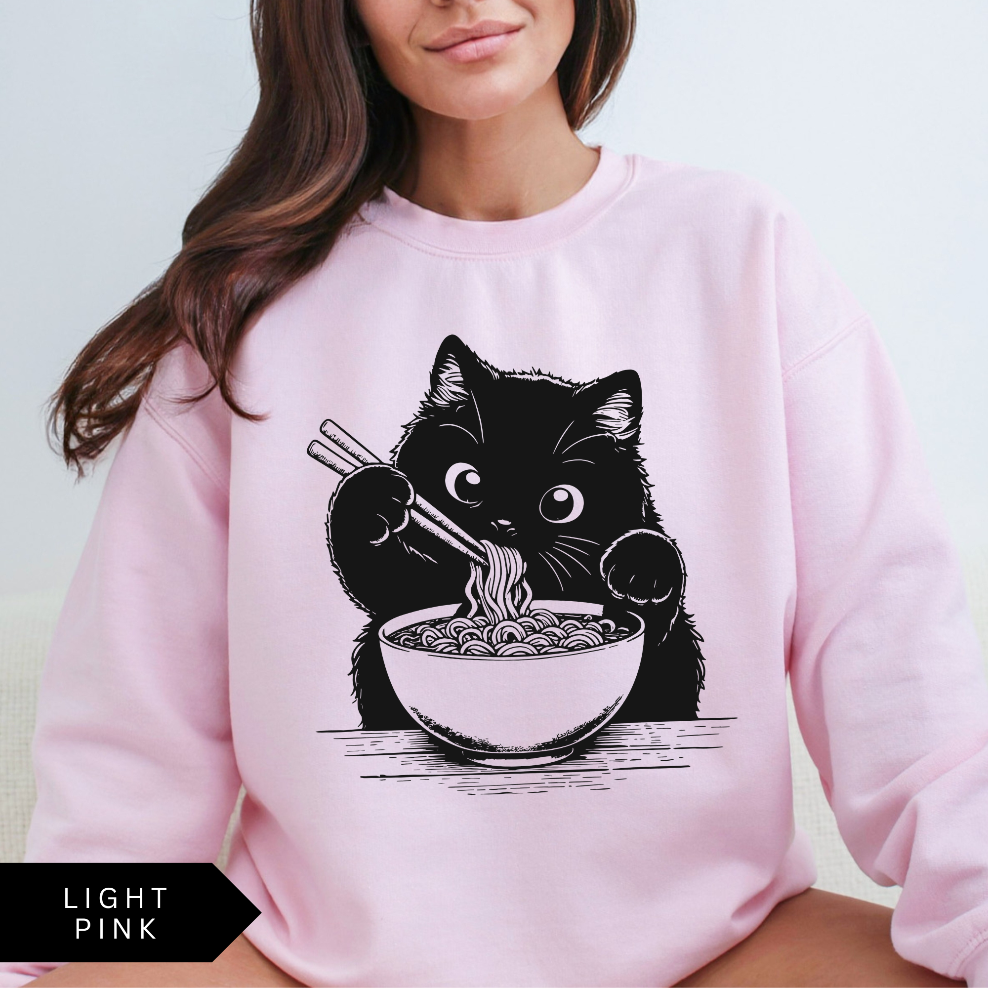 Noodle Cat Sweatshirt