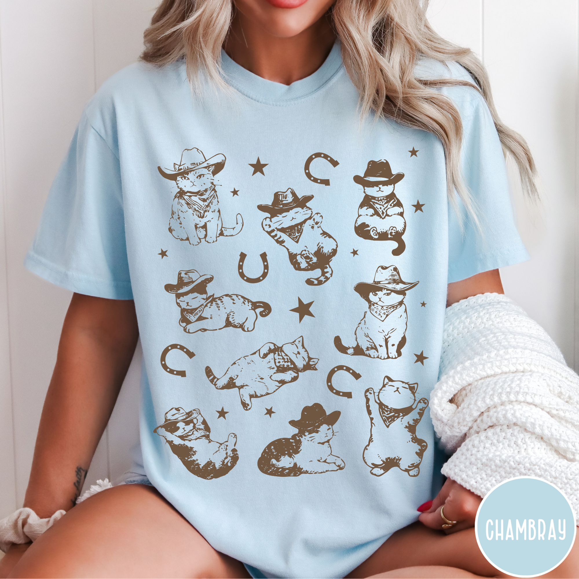 Cowboy Kittens T-Shirt
