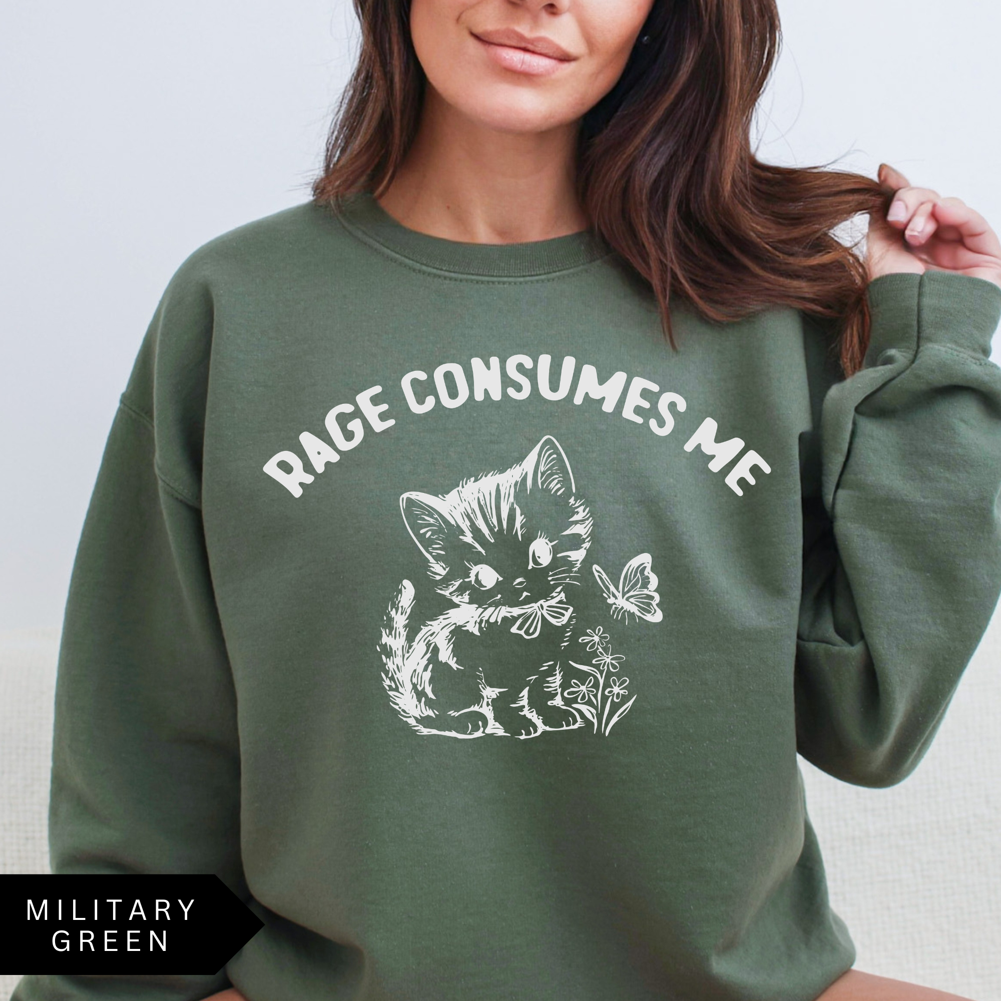 Rage Consumes Me Sweatshirt