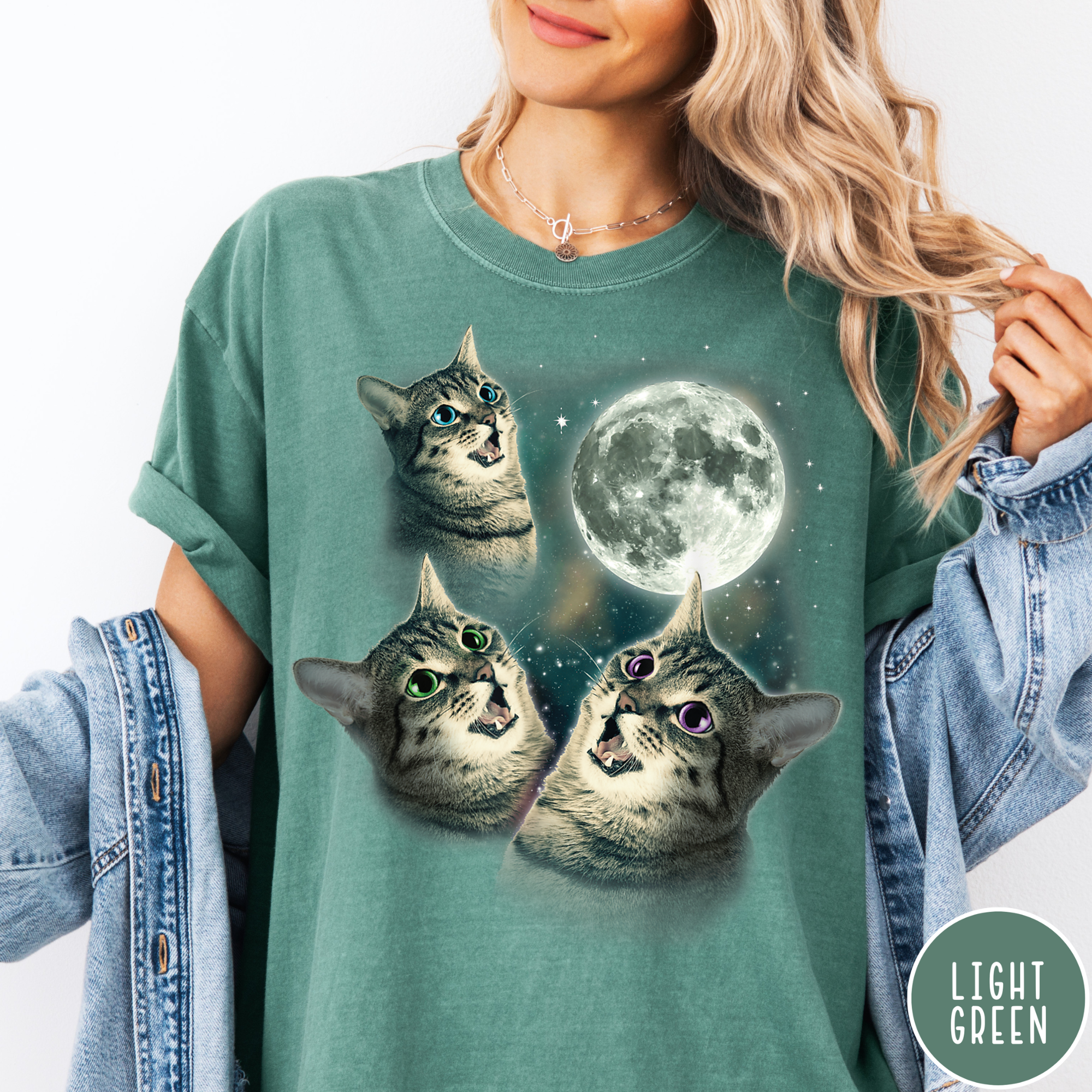 Cats Howling at the Moon T-Shirt