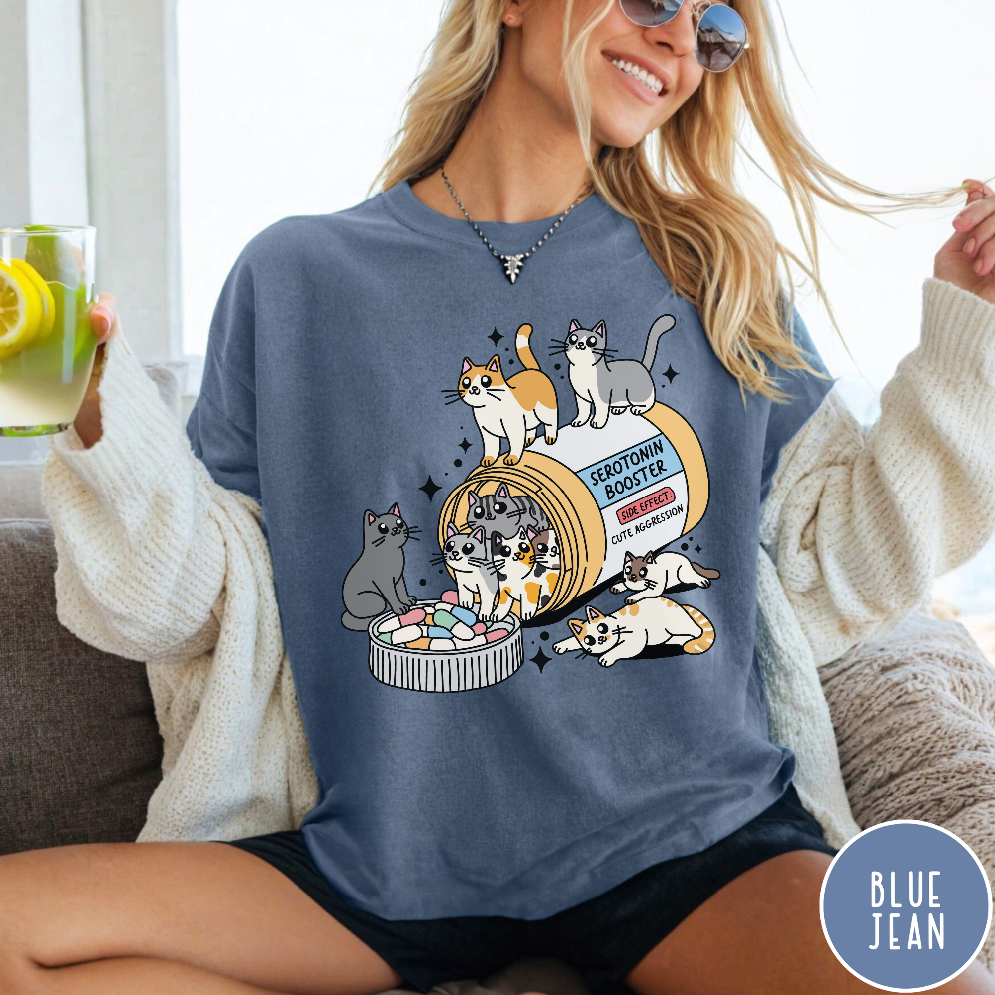 Cat Serotonin Booster T-Shirt