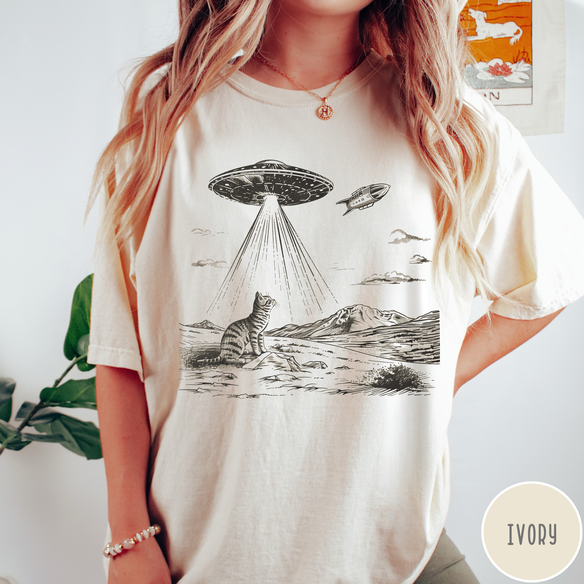 UFO Cat T-Shirt