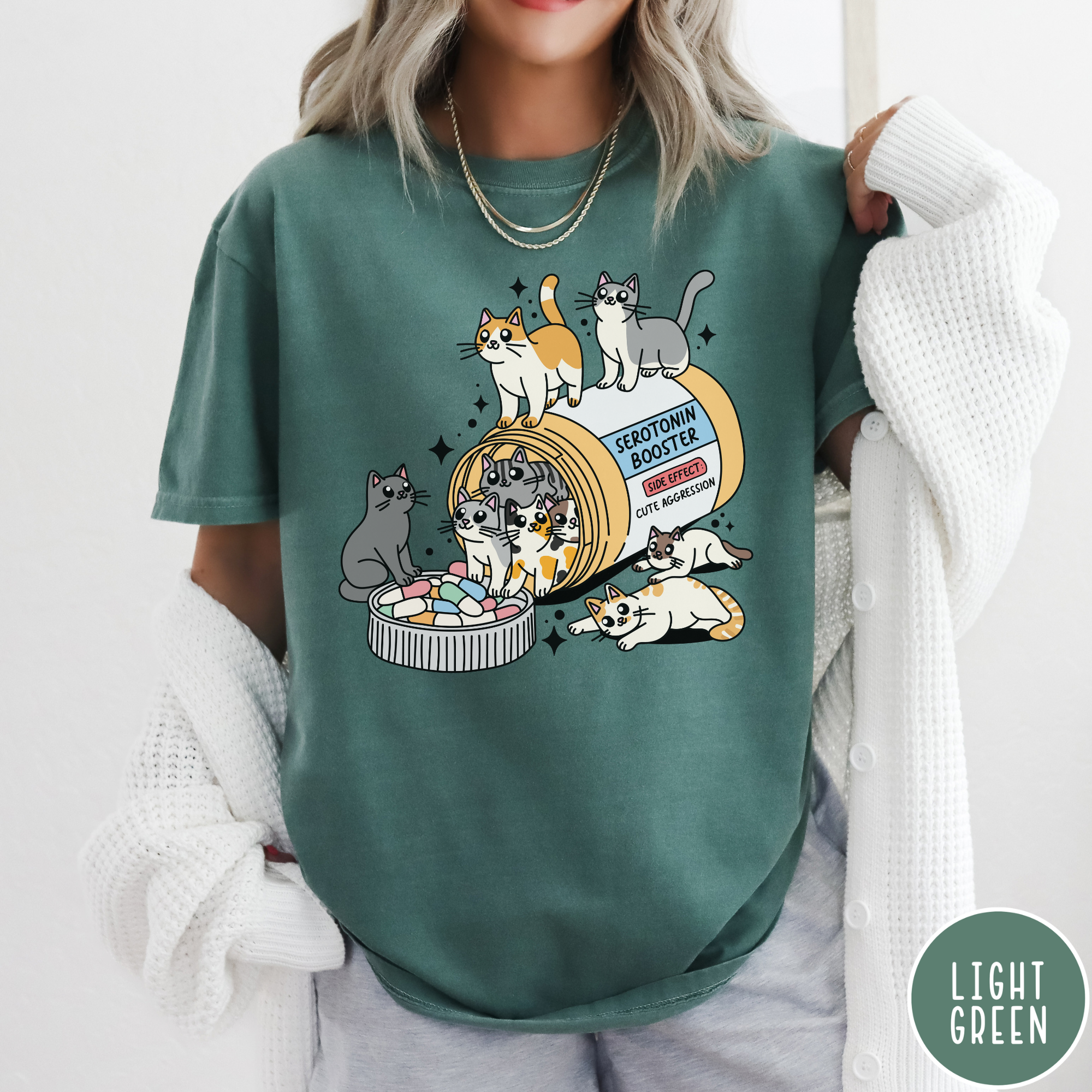 Cat Serotonin Booster T-Shirt