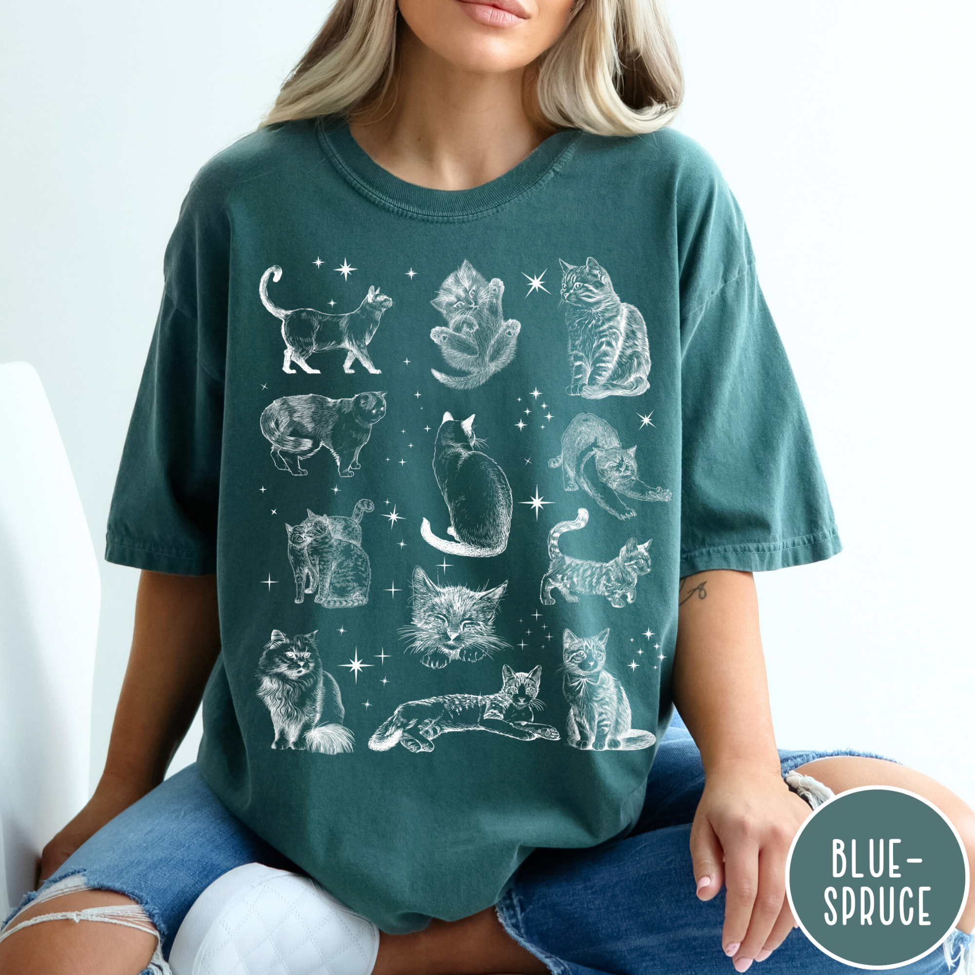 Vintage Cat T-Shirt
