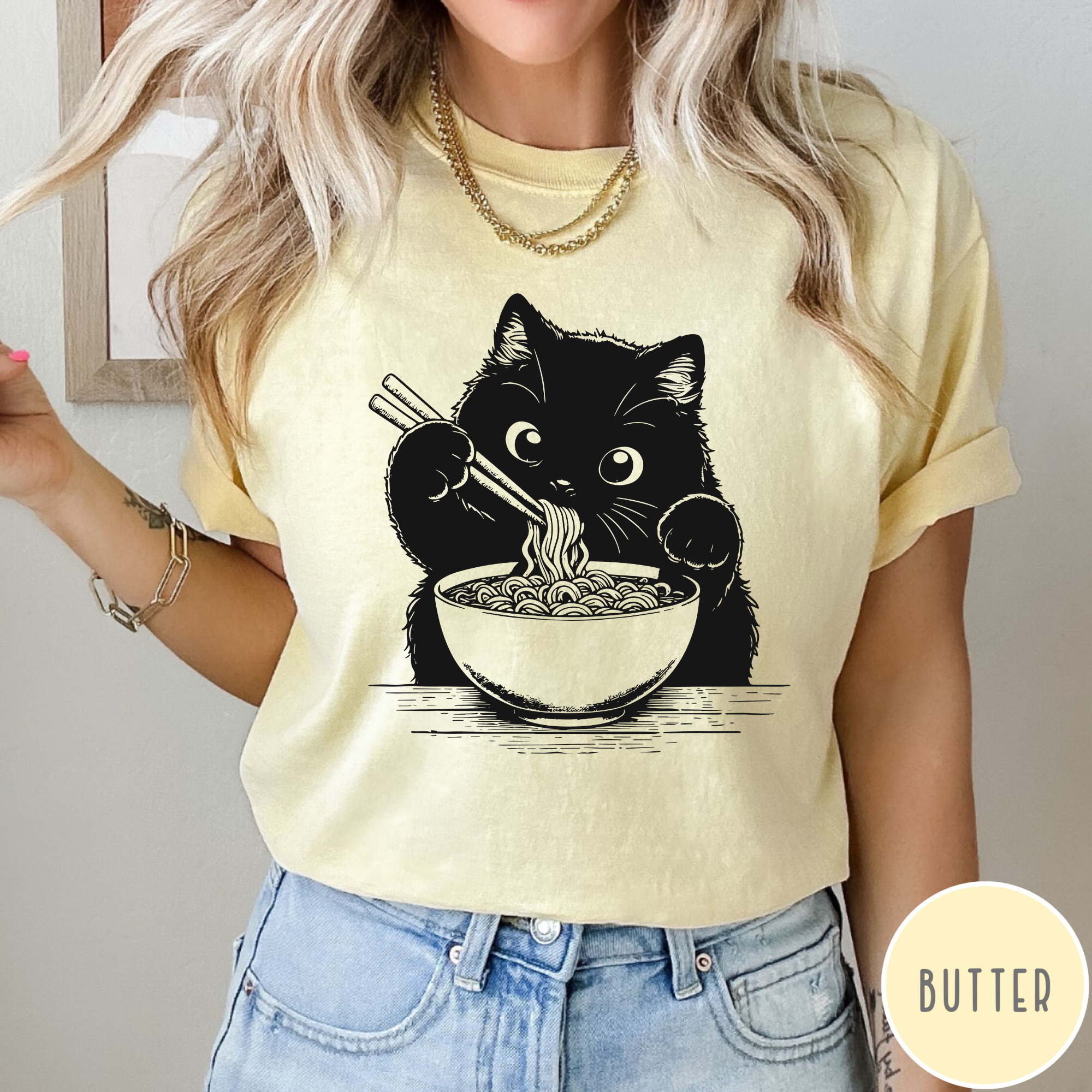 Noodle Cat T-Shirt