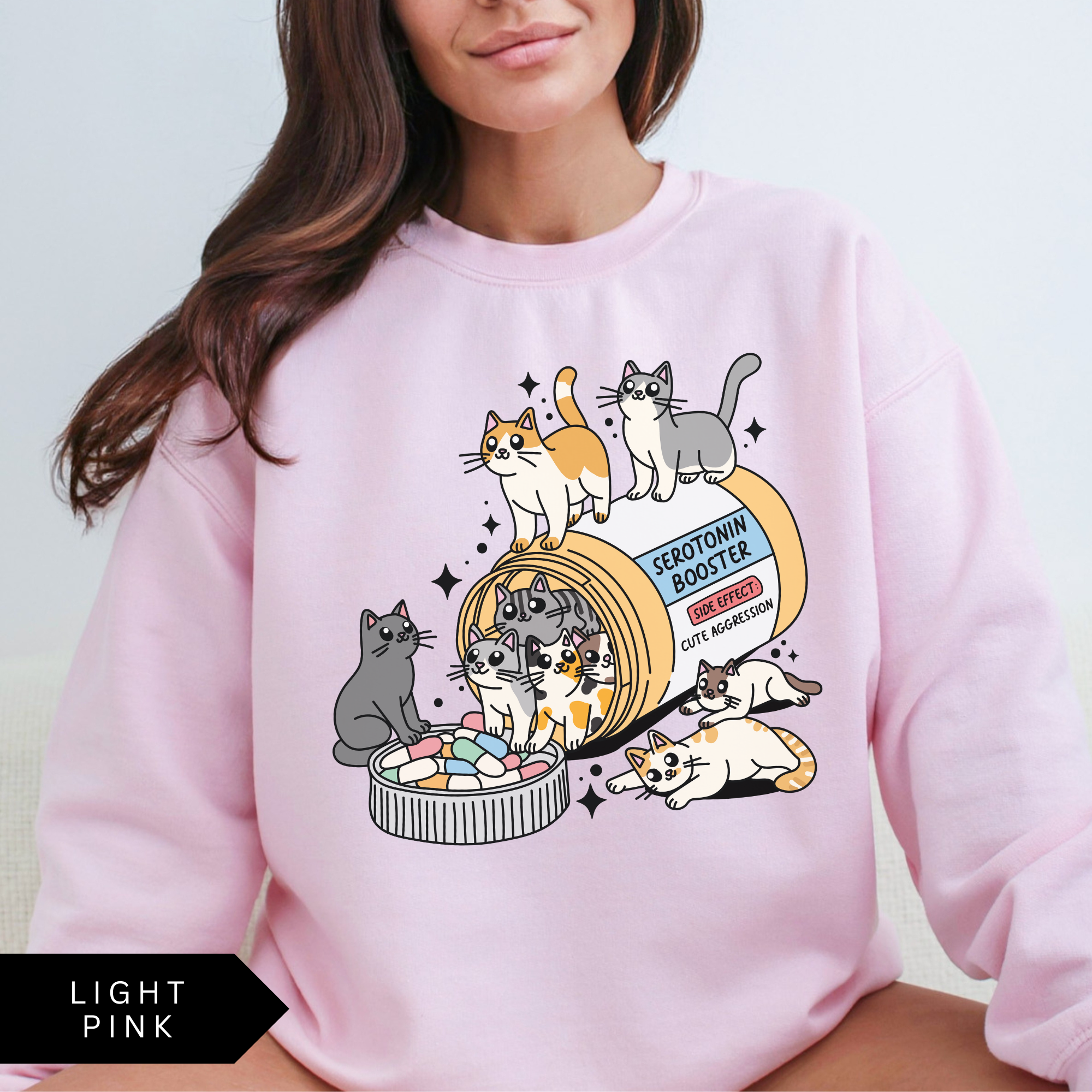 Cat Serotonin Booster Sweatshirt