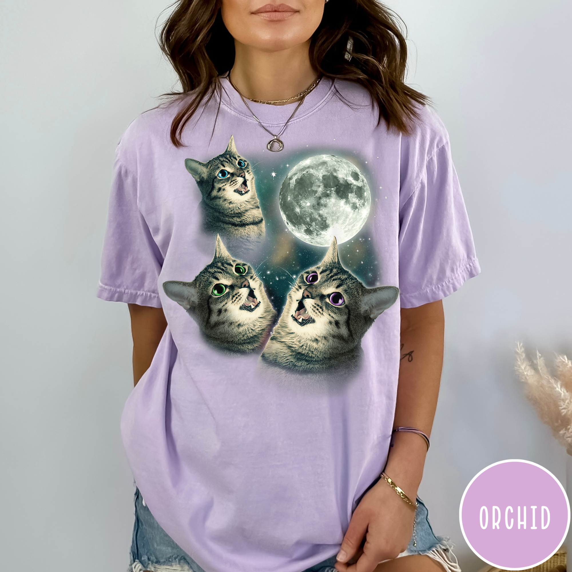 Cats Howling at the Moon T-Shirt