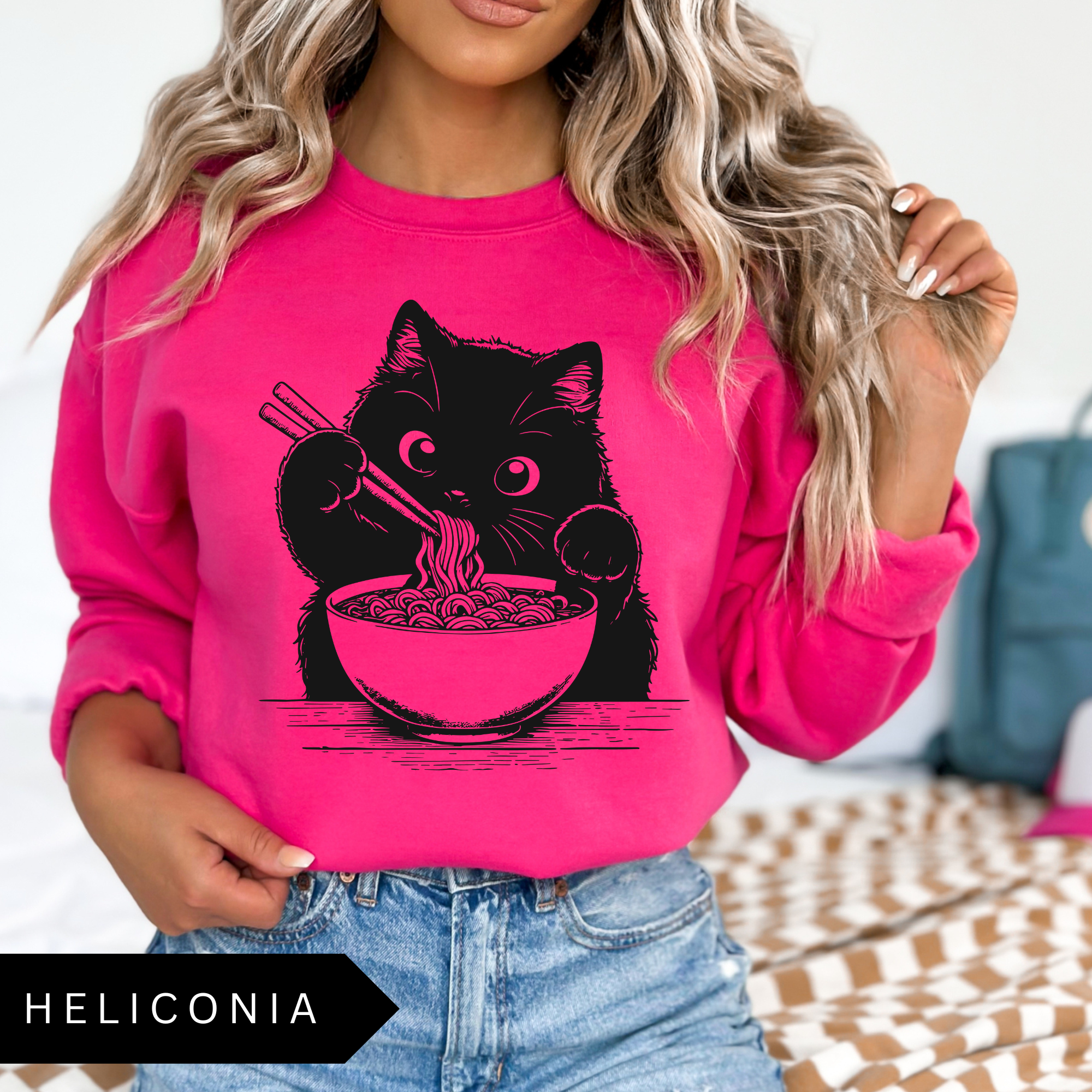 Noodle Cat Sweatshirt
