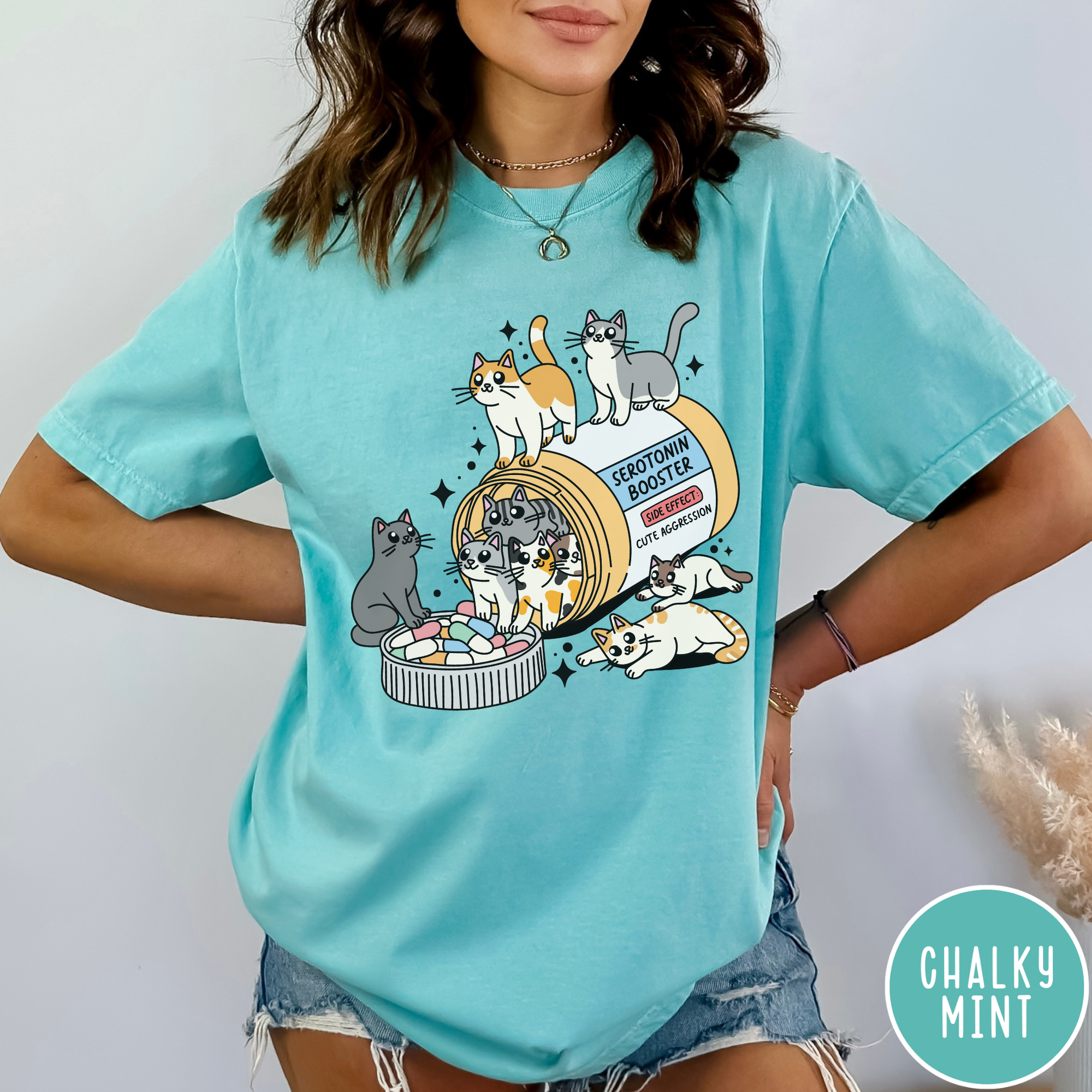 Cat Serotonin Booster T-Shirt