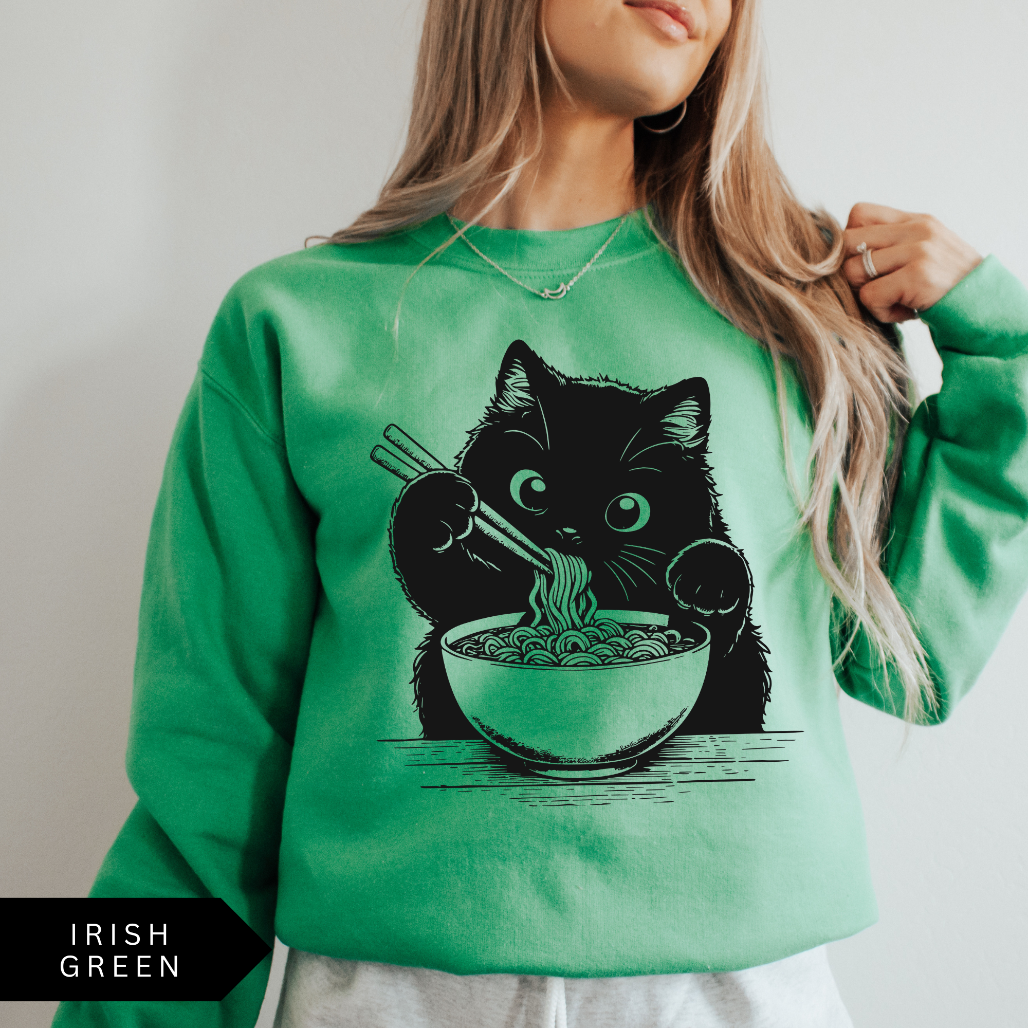 Noodle Cat Sweatshirt