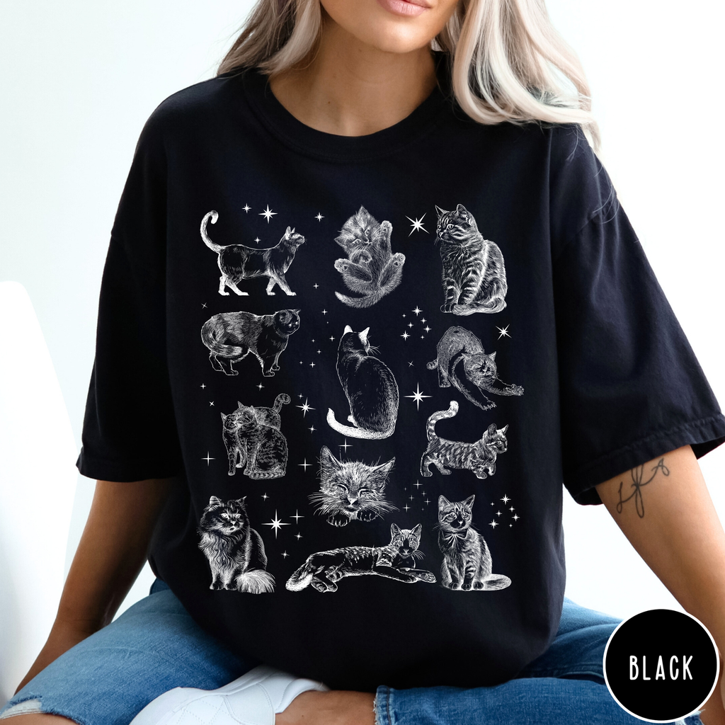 Vintage Cat T-Shirt