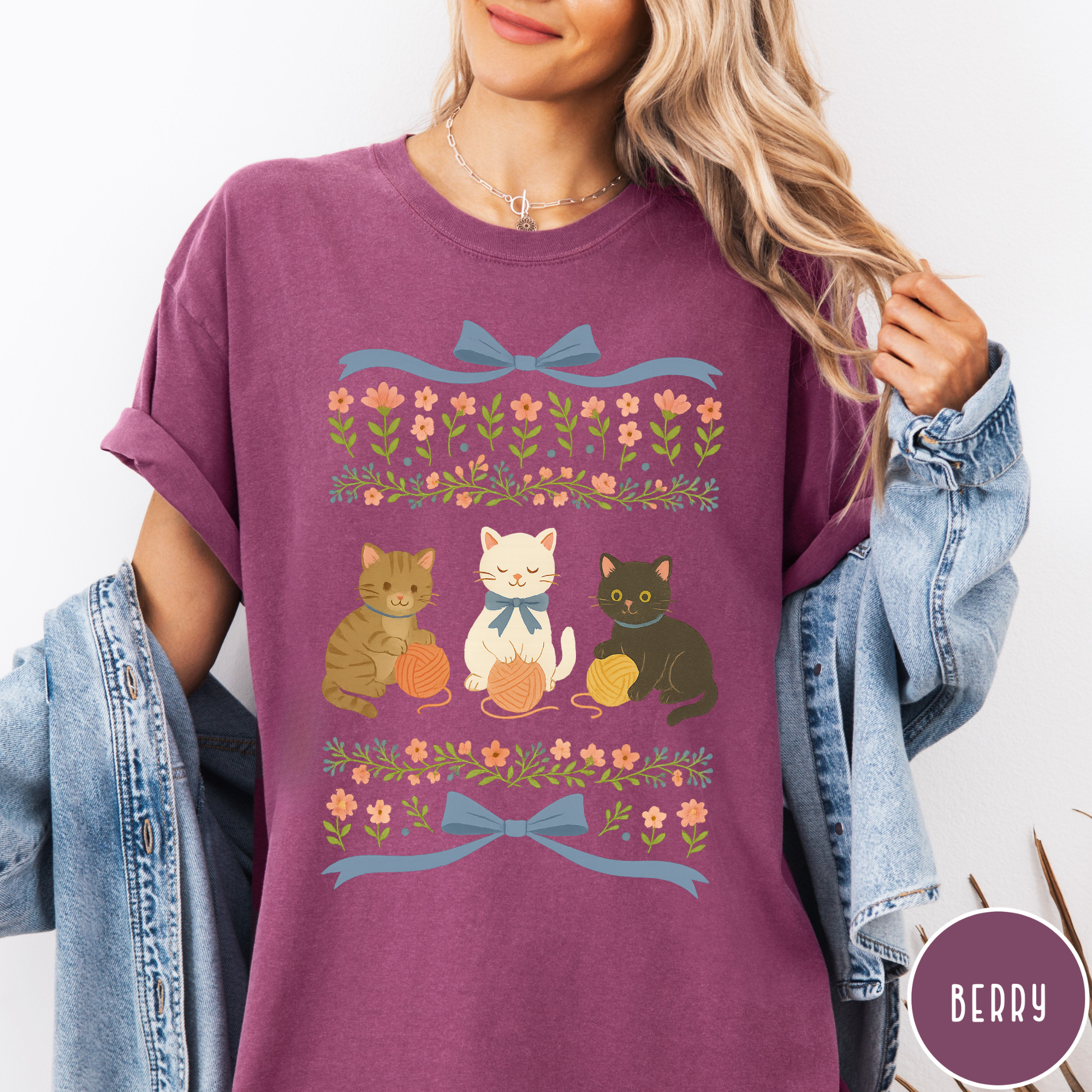 Vintage 1980's Kittens T-Shirt