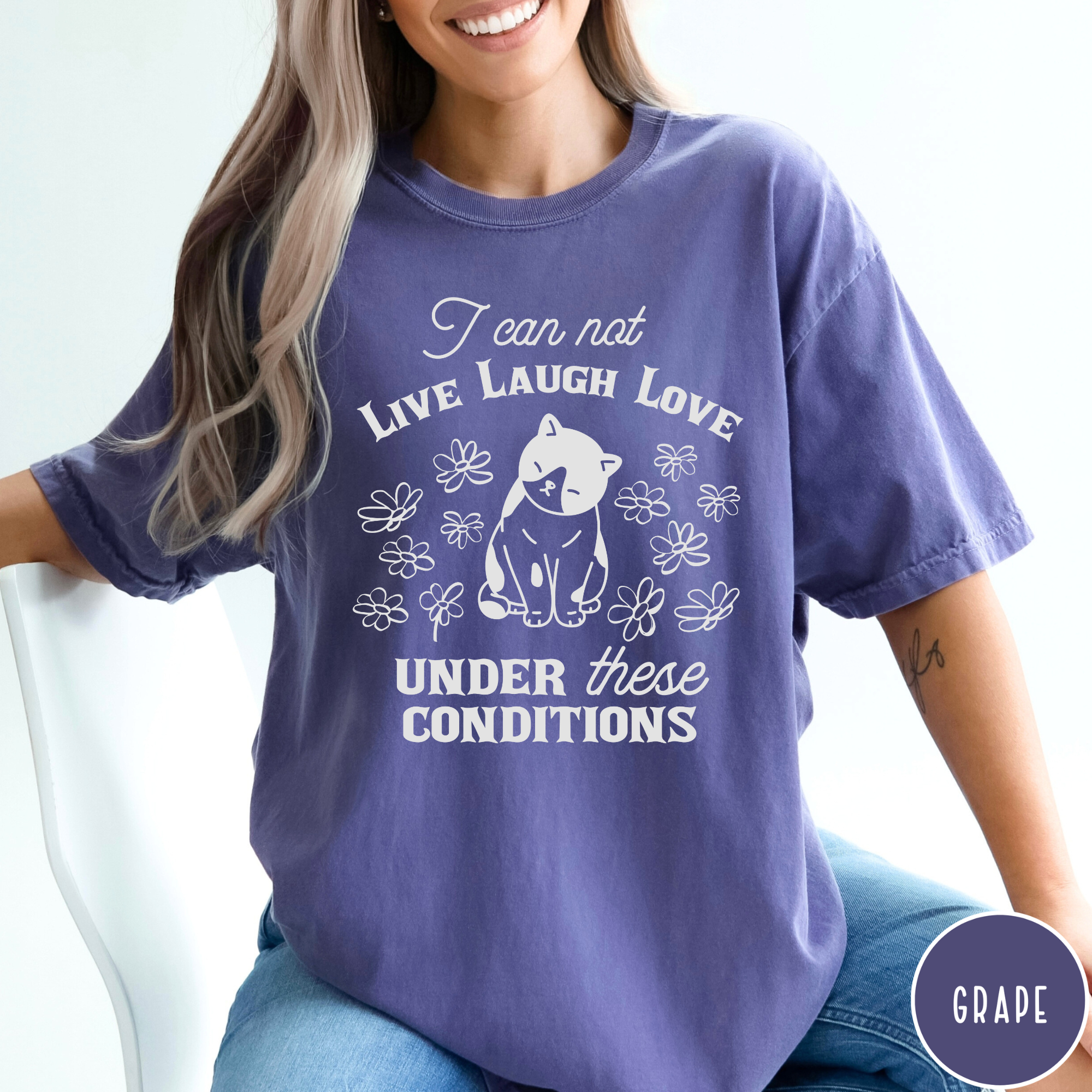 Can Not Live Laugh Love T-Shirt