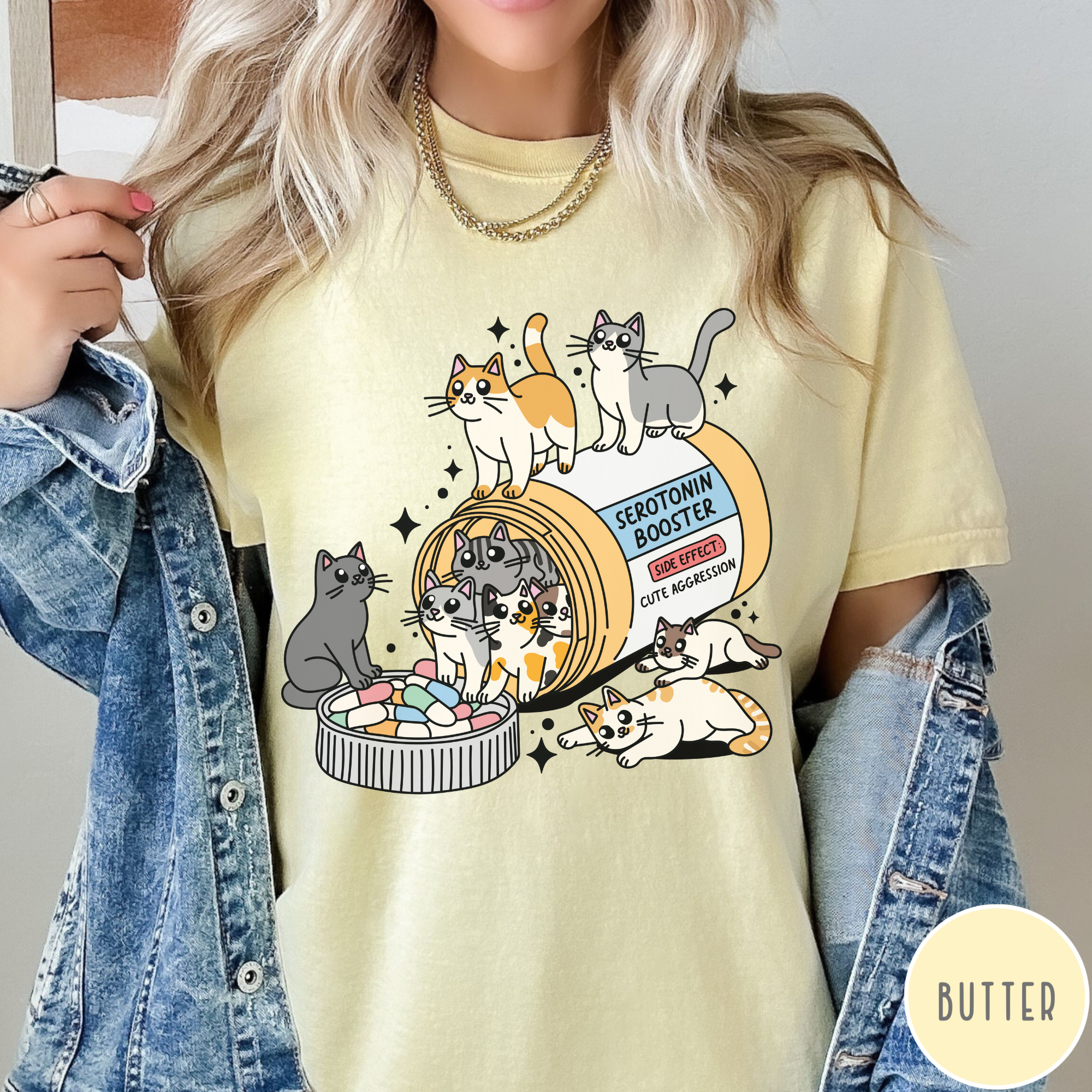 Cat Serotonin Booster T-Shirt