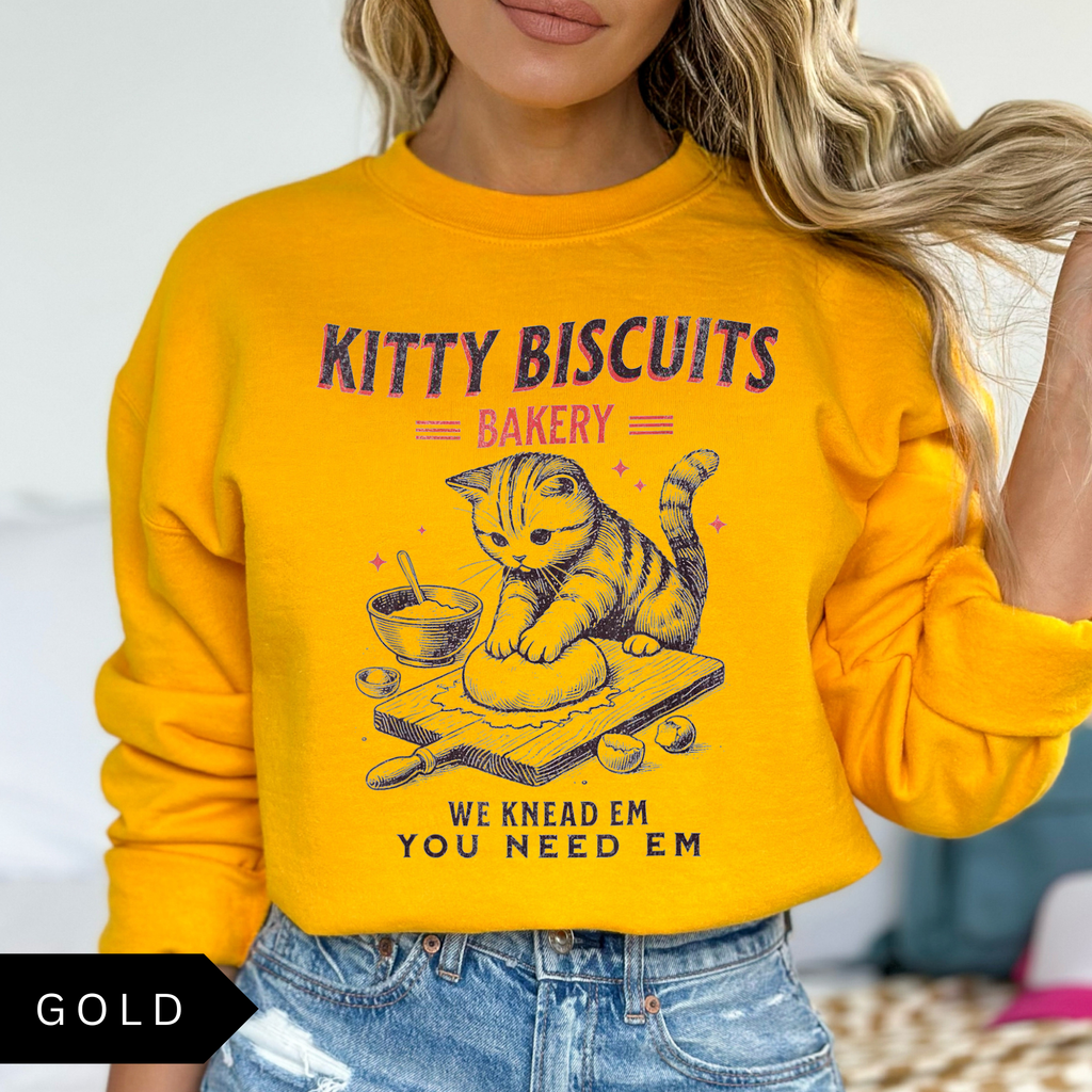 Kitty Biscuits Bakery Sweatshirt