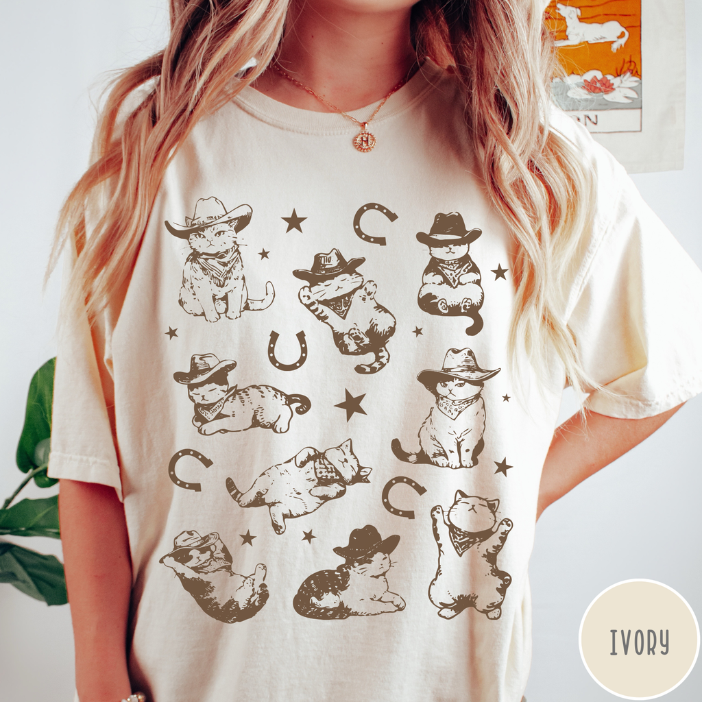 Cowboy Kittens T-Shirt