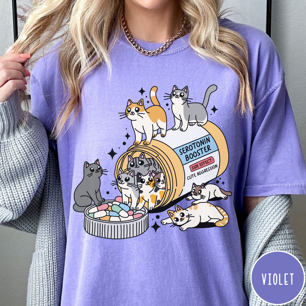 Cat Serotonin Booster T-Shirt